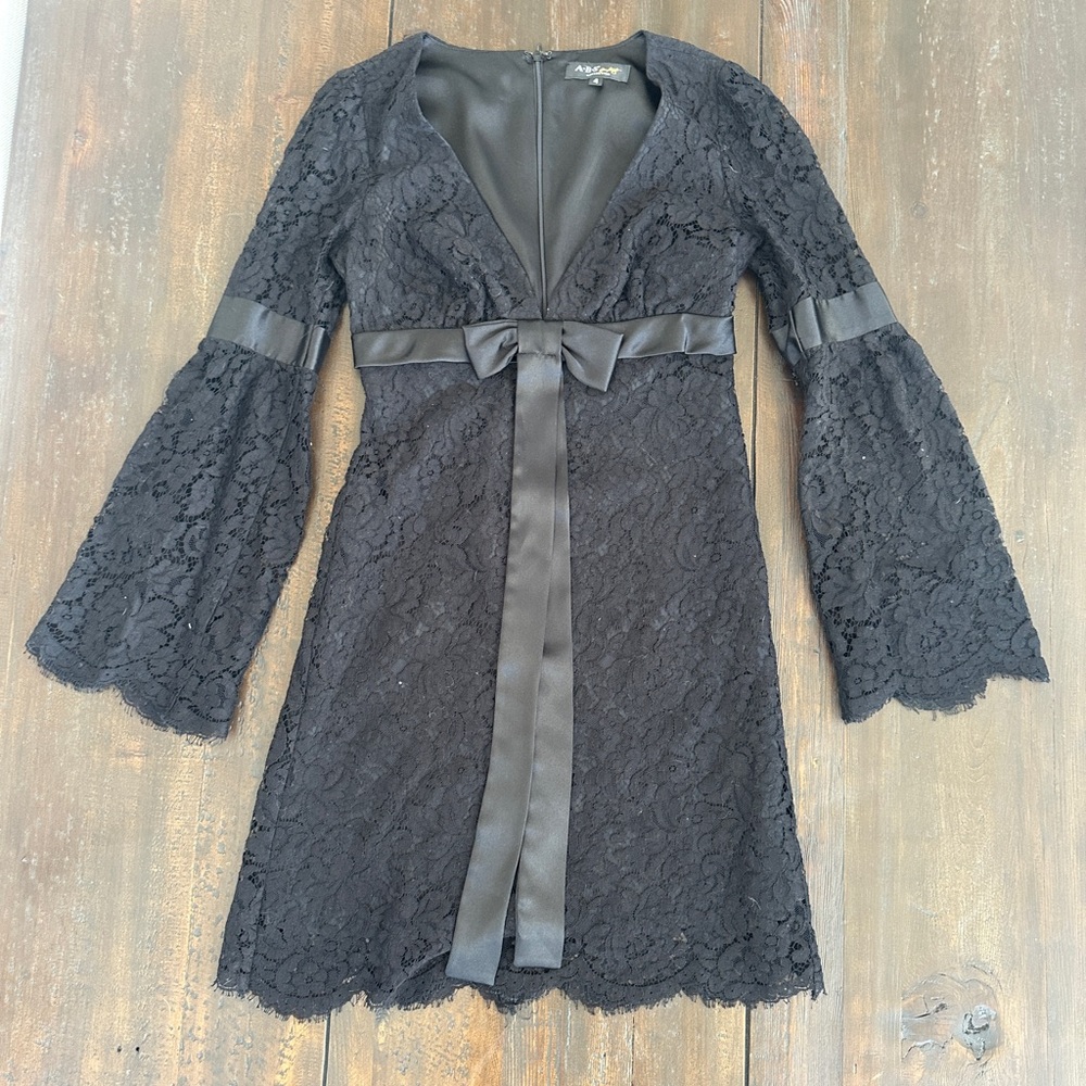 ABS Collection Lace Black Minidress